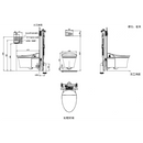 科勒K-5402MY-0面紗壁掛式智慧馬桶