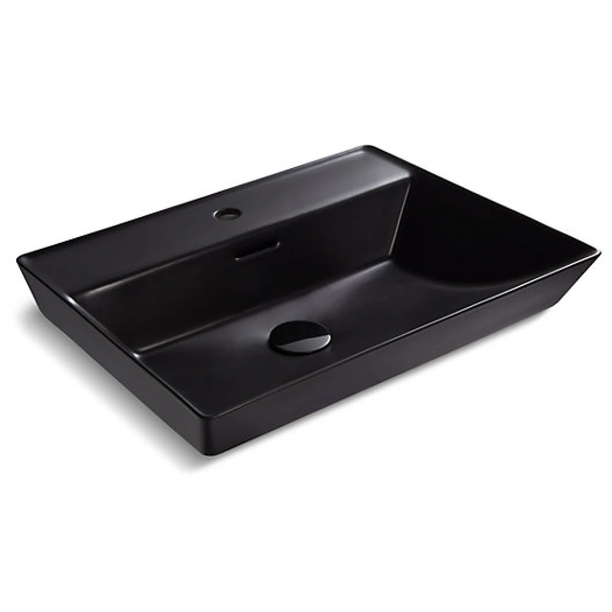Kohler K-EX21060T-HB1 Brazn Rectangle Vessel (EXQ) (Honed Black) Hong ...