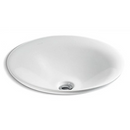 Kohler K-96118T-G81 Carillon Round Vessel Lavatory (Shimmering White)