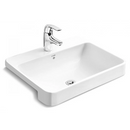 Kohler K-11479X-VC1-0 Forefront Rectangular Semi-recessed Lavatory with Single Faucet Hole