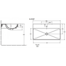 Kohler K-2749T-1-0 Forefront Vanity Lavatory with Single Faucet Hole