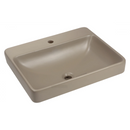 Kohler K-2660X-1-NSG Forefront Rectangular Vessel Lavatory W/Faucet Deck with Single Faucet Hole (Ash Grey)