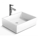 Kohler K-19897T-0+K-1065000-CP 19" Delta Vessel Lavatory with Click-clark Waste