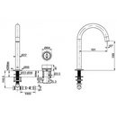 Kohler K-22329T-7-CP DTV Mode Bath Filler Set (Polished Chrome)