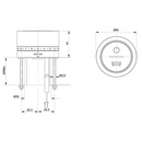 Kohler K-23776T-7-CP DTV Mode Bath Filler Ui (Polished Chrome)