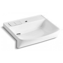 Kohler K-21915T-1-0 Family Care Semi-recessed Lavatory