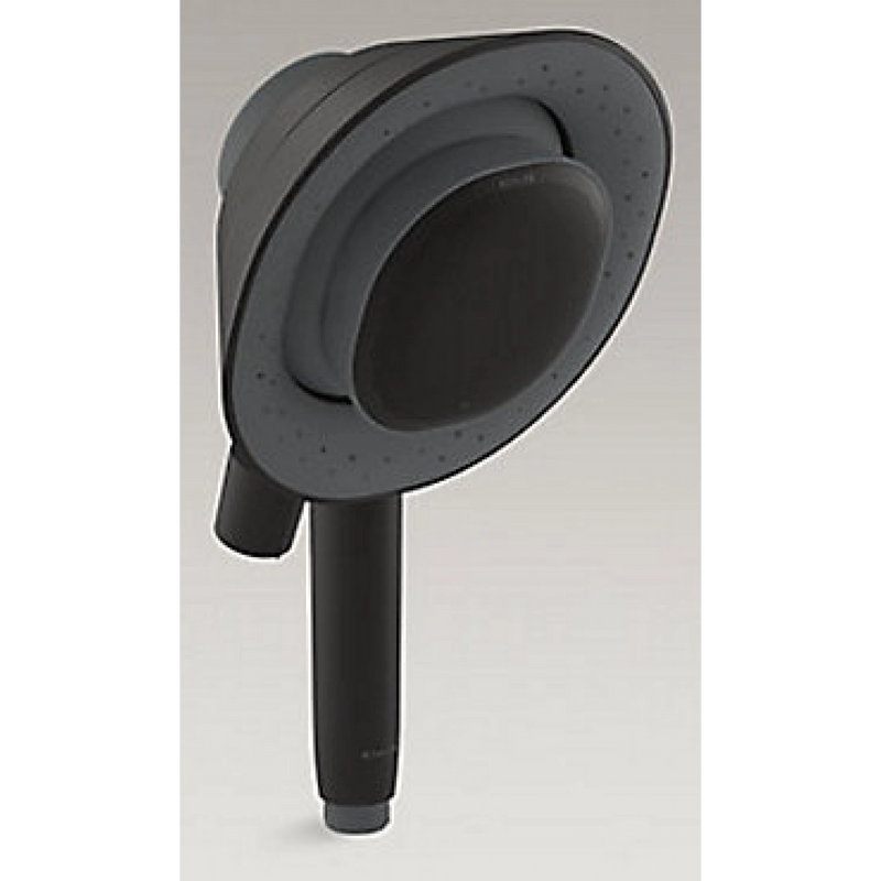 Kohler K-R28241T-NKE-BL MOXIE Bluetooth Portable Shower Head (Matte Black)