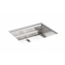 Kohler K-23650T-C-NA Prolific Undermount Stainless Steel Single Sink