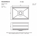 Kohler K-23650T-C-NA Prolific Undermount Stainless Steel Single Sink