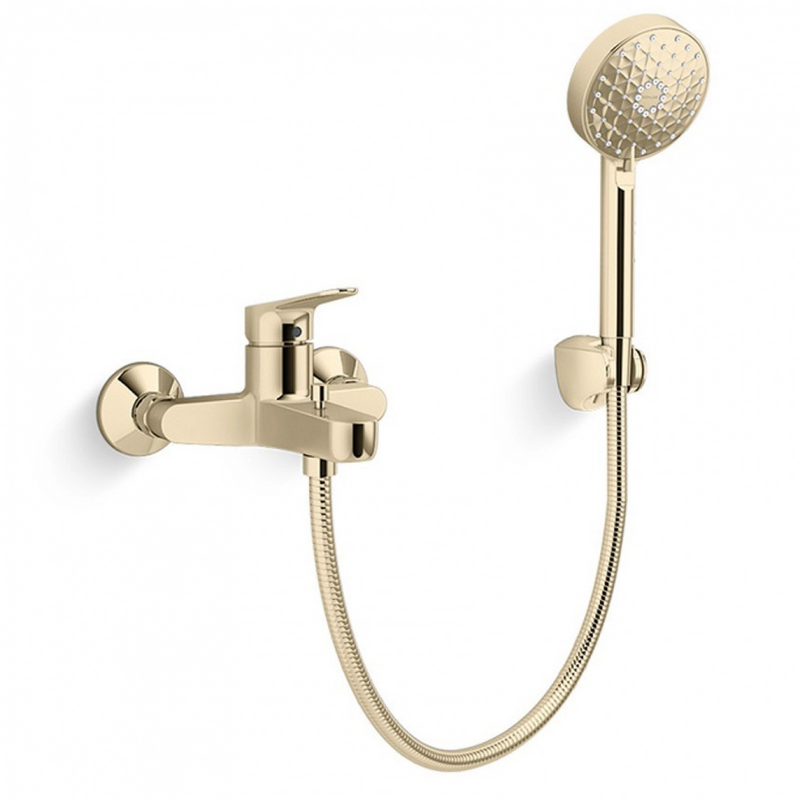 Kohler K-33079T-4-AF Accliv Exposed Bath Shower Faucet (Gold)