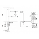 科勒 K-5241T-4-AF 七月高腳盆龍頭（法蘭金色）