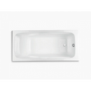 科勒 K-18201T-0 Repos 1.7m 嵌入式鑄鐵浴缸