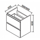 科勒 K-23784T-WS1 600mm 浴室櫃