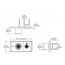 科勒 K-26345T-9-CP Anthem 控制面板（拋光鍍鉻）