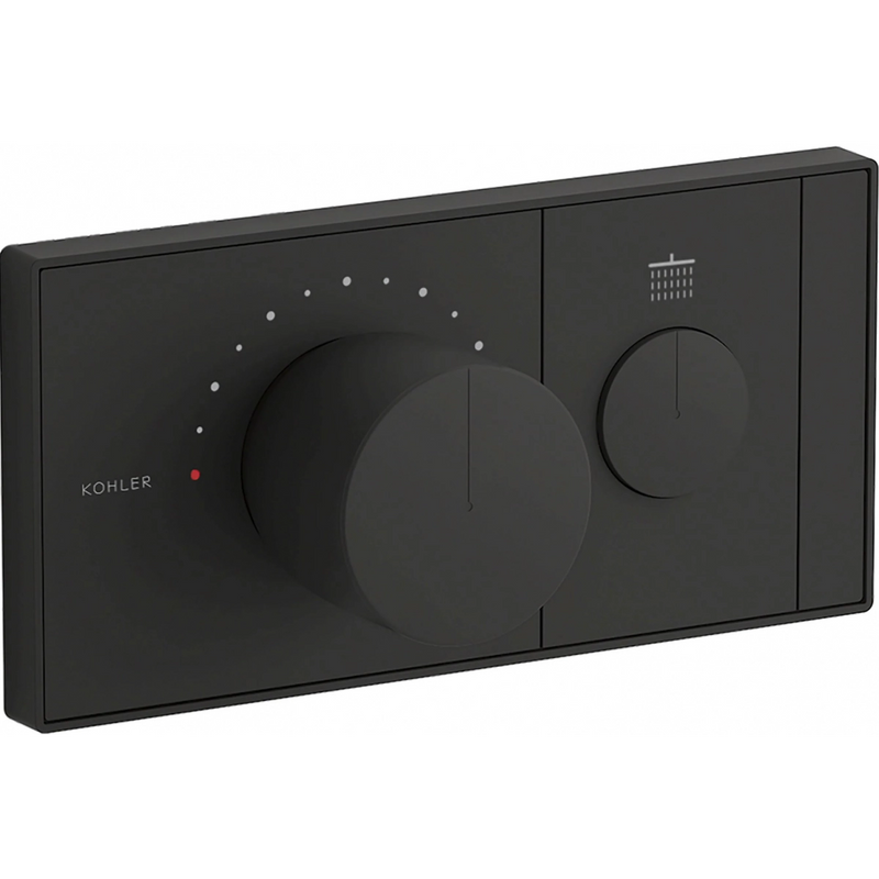 Kohler K-26345T-9-BL Anthem Control Panel (Black)