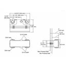 Kohler K-26340T-NA Anthem™ 二埠嵌入式機械恆溫閥