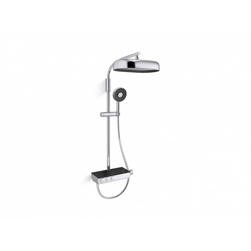 Kohler K-26327T-9-CP ANTHEM 6" Wall Mount Thermostatic Tub and Shower Faucet (Polished Chrome)