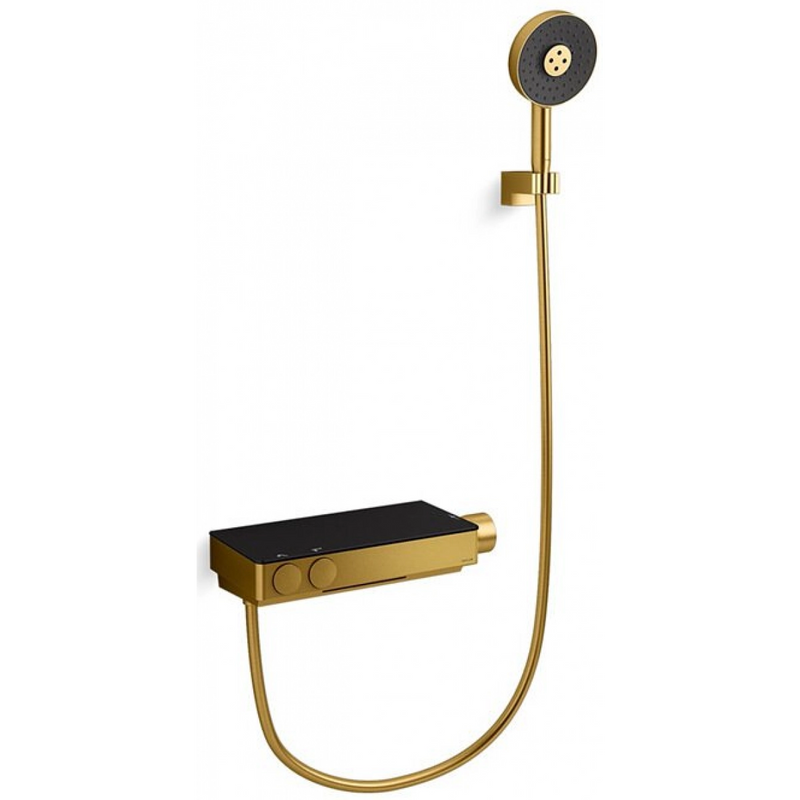 Kohler K-26327T-9-2MB ANTHEM 6" Wall Mount Thermostatic Tub and Shower Faucet (Roman Brass)
