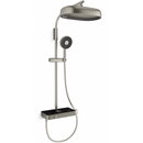 Kohler K-26332T-9-BN ANTHEM Thermostatic Shower Column (Roman SIlver)