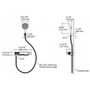 Kohler K-26332T-9-BL ANTHEM Thermostatic Shower Column (Black)