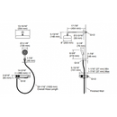 Kohler K-26329T-9-BN ANTHEM Dual Wall Mount Thermostatic Dual Shower Faucet (Roman Silver)