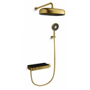 Kohler K-26329T-9-2MB ANTHEM Dual Wall Mount Thermostatic Dual Shower Faucet (Roman Brass)