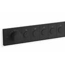 科勒 K-26349T-9-BL ANTHEM ANTHEM 5 路嵌入式機械恆溫器控制（黑色）