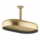 Kohler K-26294T-2MB STATMENT 單功能 14 英吋矩形頭頂花灑（羅馬黃銅）