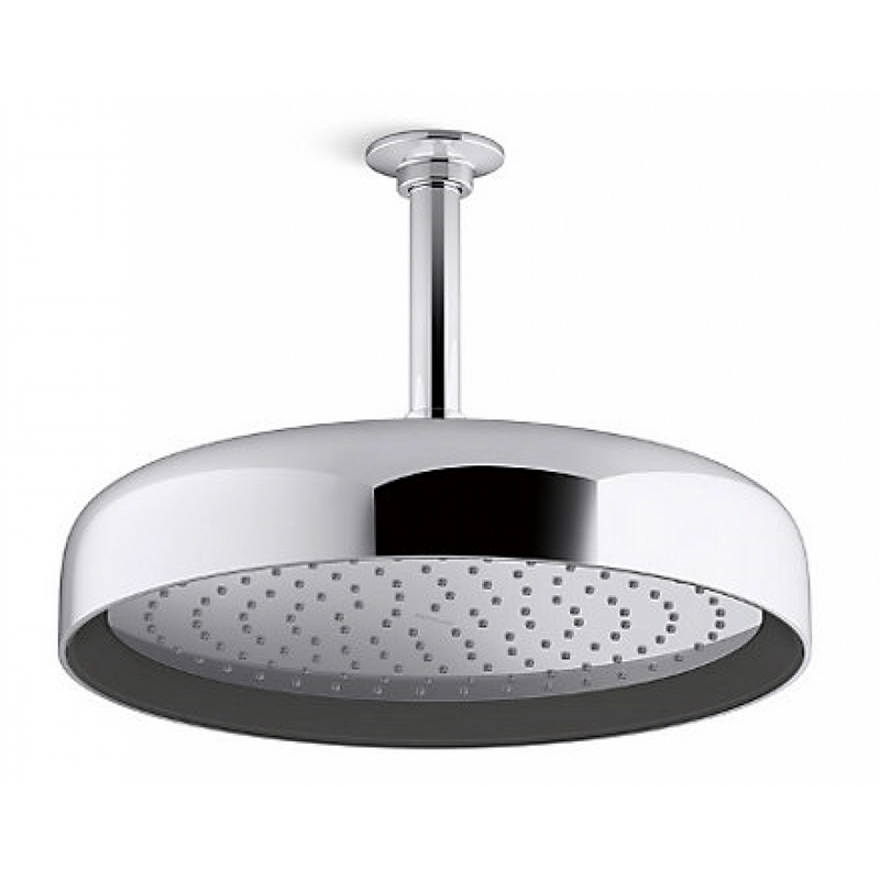 Kohler K-26291T-CP STATEMENT Single Function 12&quot; Round Top Showerhead (Polished Chrome)