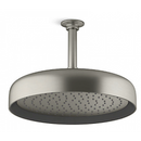 科勒 K-26291T-BN 聲明 單功能 12 英寸圓頂花灑（羅馬銀）