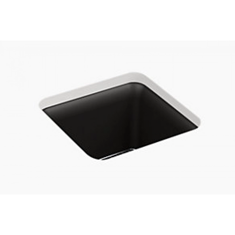 Kohler K-8223-CM1 CAIRN™ 15-1/2" Undercounter Single Kitchen Sink (With Dehydration)