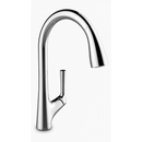 科勒 K-77748K-4-CP Malleco 下拉式廚房感應水龍頭 (銀色)