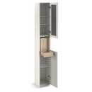 科勒 K-32164K-R-PPW Spacity 高櫃（白色）（門向右打開）