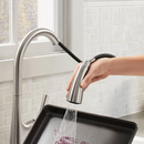 科勒 K-77748K-CP Malleco 下拉式廚房水龍頭（鍍鉻）