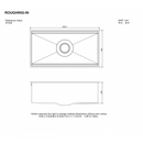 Kohler K-5540T-C-NA Prolific 33" Large Single Under-Mount Kitchen Sink