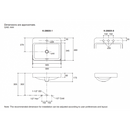 Kohler K-2660X-1-0 FOREFRONT Rectangular Counter Top Basin