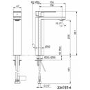 科勒 K-23475T-4-CP Parallel™ 高單控面盆龍頭（拋光鉻）