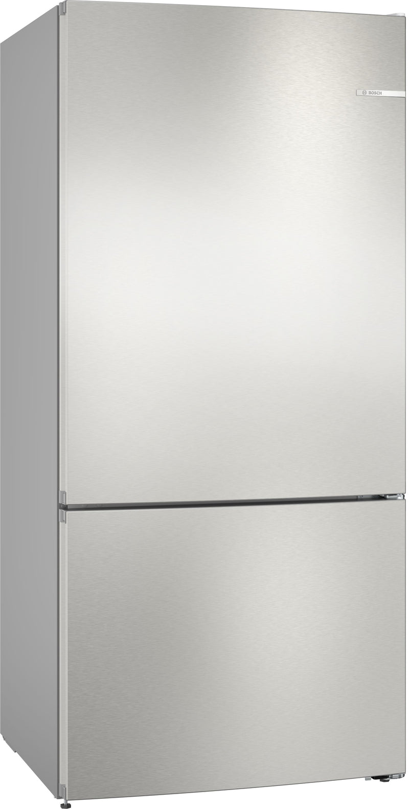 Bosch - Series 4 Free-standing fridge-freezer with freezer at bottom 186 x 86 cm Brushed steel anti-fingerprint KGN86VIEA