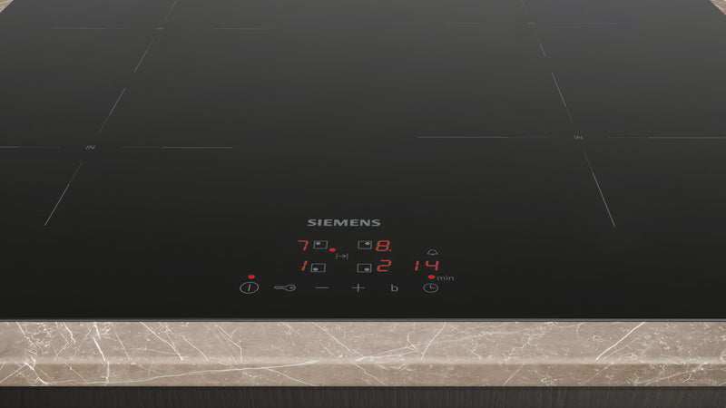 Siemens - iQ100 Induction hob 60 cm Black, EU611BEB5B