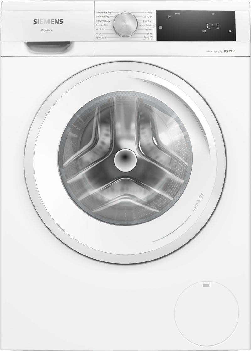 Siemens - iQ300 Washer dryer 8/5 kg 1400 rpm WN34A1U8GB