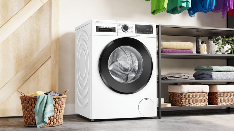 Bosch - Series 6 Washing machine, front loader 9 kg 1400 rpm WGG244F9GB