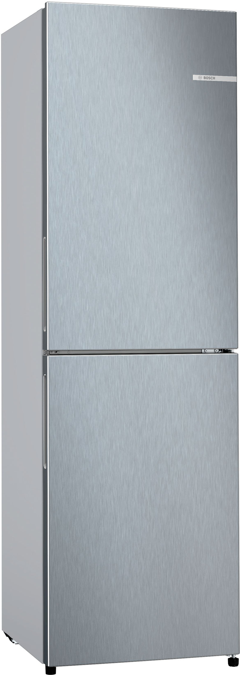 Bosch - Series 2 Free-standing fridge-freezer with freezer at bottom 182.4 x 55 cm Stainless steel look KGN27NLEAG