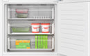 Bosch - Series 4 Built-in fridge-freezer with freezer at bottom 193.5 x 70.8 cm flat hinge KBN96VFE0G