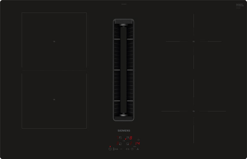 Siemens - iQ300 Induction hob with integrated ventilation system 80 cm surface mount without frame ED811BS16E