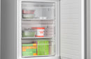 Bosch - Series 4 Free-standing fridge-freezer with freezer at bottom 203 x 60 cm Stainless steel look KGN392LAF