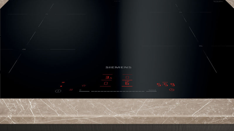 Siemens - iQ100 Induction hob 60 cm Black, EH601HEB1E