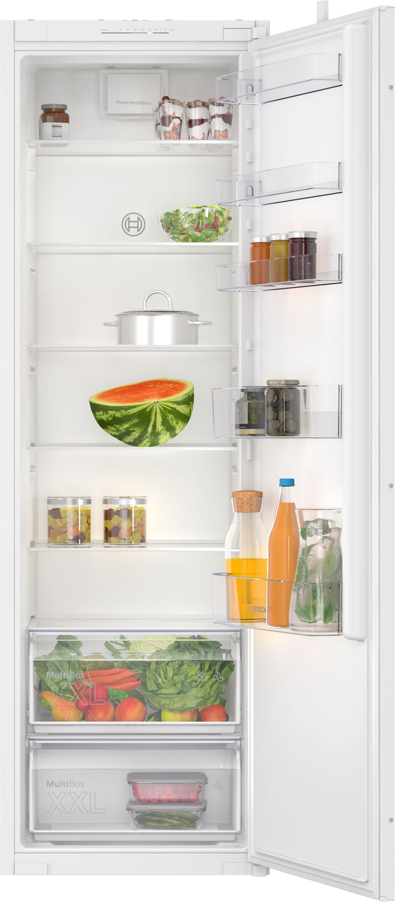 Bosch - Series 2 Built-in fridge 177.5 x 56 cm sliding hinge KIR81NSE0G