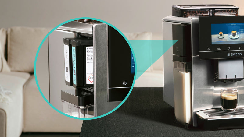 Siemens - Fully automatic coffee machine EQ900 plus Stainless steel, Removable water tank TQ907GZ3
