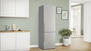 Bosch - Series 6 Free-standing fridge-freezer with freezer at bottom 203 x 60 cm Brushed steel anti-fingerprint KGN39AIAT