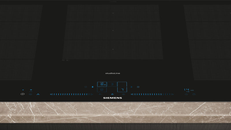 Siemens - iQ700 Induction hob 90 cm Black, EX977NXV6E